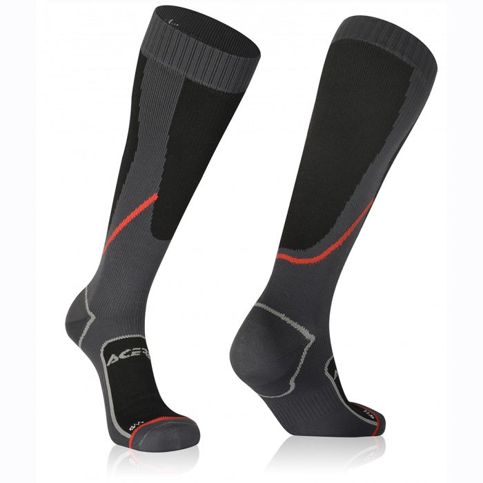 Calcetines Impermeables Acerbis No Wet Black / Grey