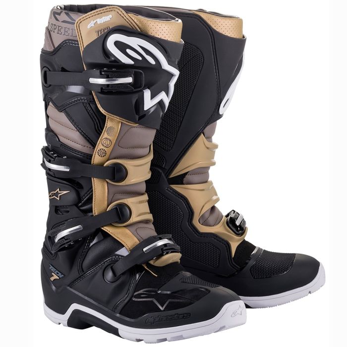 Botas Alpinestars Tech 7 Enduro Drystar® Black / Gray / Gold