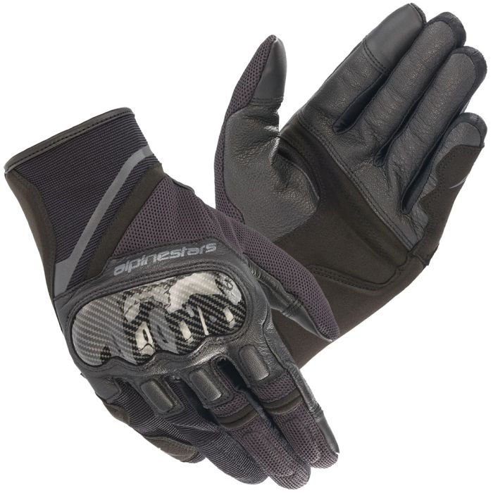 Guantes Alpinestars Chrome Black / Tar Gray