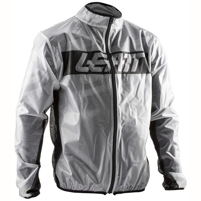 Chaqueta de Lluvia Leatt Moto Transparente