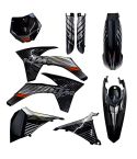 Kit de Plásticos Originales + Adhesivos Factory Silver KTM 125/150/250 2T 2011