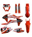 Kit de Plásticos Originales + Adhesivos Pont Grup Factory Enduro Racing Team KTM EXC / EXC-F 2017-2019
