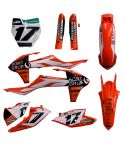 Kit de Plásticos Originales + Adhesivos Pont Grup José Butrón #17 Factory Team KTM SX / SX-F 2016-2018