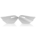 Tapas Laterales Traseras Acerbis Yamaha YZ 85 2002-2014 Blancas