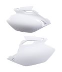 Tapas Laterales Traseras Acerbis Yamaha WR 250/450 F 2004-2006 Blancas