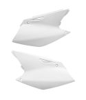 Tapas Laterales Traseras Acerbis Kawasaki KX 250 F 2004-2005 - SUZUKI RMZ 250 2004-2006 Blancas
