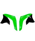 Tapas de Depósito Acerbis Kawasaki KXF 450 2006-2008 Verdes / Negras