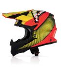 Casco Acerbis Impact Wishmaster Black / Yellow / Orange Fluo