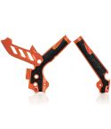 Protectores de Chasis Acerbis X-Grip KTM EXC/EXC-F 2012-2016 / KTM SX-F 2011-2015 Naranjas