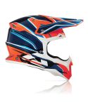 Casco Acerbis Impact Orange Blue