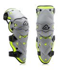 Rodilleras Articuladas Acerbis Impact Evo 3.0 Grey / Yellow Fluo