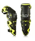 Rodilleras Articuladas Acerbis Impact Evo 3.0 Black / Yellow Fluo