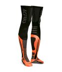 Calcetines Largos Acerbis X-Leg Pro Black / Orange Fluo