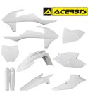 Full Kit de Plásticos Acerbis KTM SX / SXF 2016-2018 Blanco