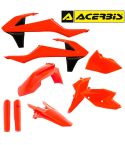 Full Kit de Plásticos Acerbis KTM EXC / EXC-F 2017-2019 Naranja Fluo