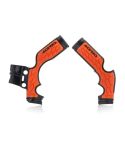 Protectores de Chasis Acerbis X-Grip KTM 65 SX 2014-2022 Negro/Naranja