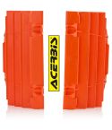 Protectores de Radiador Acerbis KTM EXC / EXC-F 2017-2019 - KTM SX / SX-F 2016-2018 Naranjas