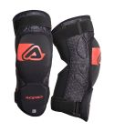 Rodilleras Acerbis X-Knee Guard Soft Black / Red