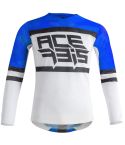 Camiseta Acerbis MX Helios Vented Blue / White