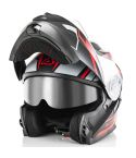 Casco Modular Acerbis Serel Black / Red