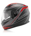 Casco Acerbis Full Face X-Street FS-816 Red / Black