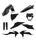 Full Kit de Plásticos Acerbis KTM EXC / EXC-F 2020-2022 Negro