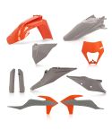 Full Kit de Plásticos Acerbis KTM EXC / EXC-F 2020-2022 Gris / Naranja