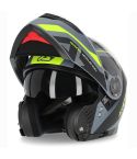 Casco Modular Acerbis Rederwel Grey / Yellow