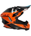 Casco Acerbis Steel Carbon 22-06 Orange / Black