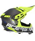 Casco Acerbis Steel Carbon 22-06 Black / Yellow Fluo