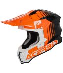 Casco Acerbis Airstrike-Carbon Orange / White