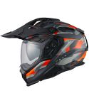 Casco Nexx X.WEB3 Trailmania Grey / Orange MT