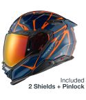 Casco Nexx X.WST3 B-SIDE Blue Teal / Orange
