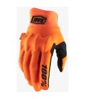 Guantes 100% Cognito Fluo Orange / Black