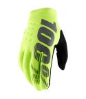 Guantes Invierno 100% Brisker Fluo Yellow