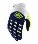 Guantes 100% Airmatic Navy / White