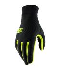 Guantes de Invierno 100% Brisker Xtreme Black / Fluo Yellow