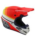 Casco KTM Troy Lee Designs SE4 Composite Mirage White / Red