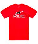 Camiseta Alpinestars Ride 4.0 CSF Red / White / Black