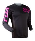 Camiseta FOX Womens Blackout Black / Pink