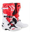 Botas Alpinestars Tech 10 Red / White / Black 2020