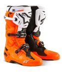 Botas Alpinestars Tech 10 Enduro Orange Fluo / Black / White