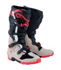 Botas Alpinestars Tech 7 Enduro Black / Light Gray / Bright Red 2026