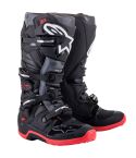 Botas Alpinestars Tech 7 Black / Cool Gray / Red