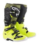 Botas Alpinestars Tech 7 Yellow Fluo / Military Green / Black
