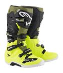 Botas Alpinestars Tech 7 Yellow Fluo / Military Green / Black 