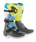 Botas Alpinestars Tech 3 Cool Gray / Fluo Yellow / Cyan