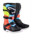 Botas Niño Alpinestars Tech 3S Black / Yellow Fluo / Red Fluo