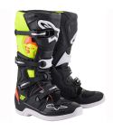 Botas Alpinestars Tech 5 Black / Red Fluo / Yellow Fluo