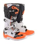 Botas Alpinestars Tech 5 White / Black / Orange Fluo